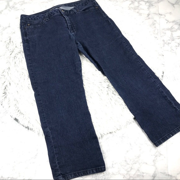 Michael Kors Straight Leg Cropped Jeans EUC - Picture 3 of 8
